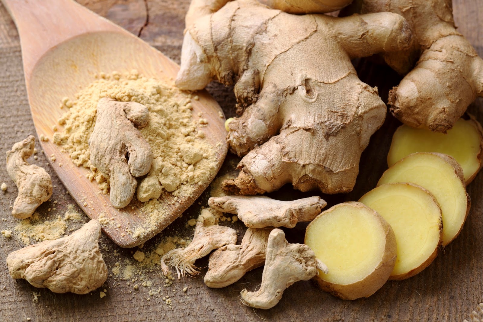 Ginger for sore throat 