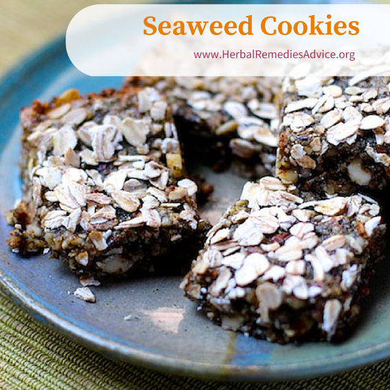 Seaweed cookies