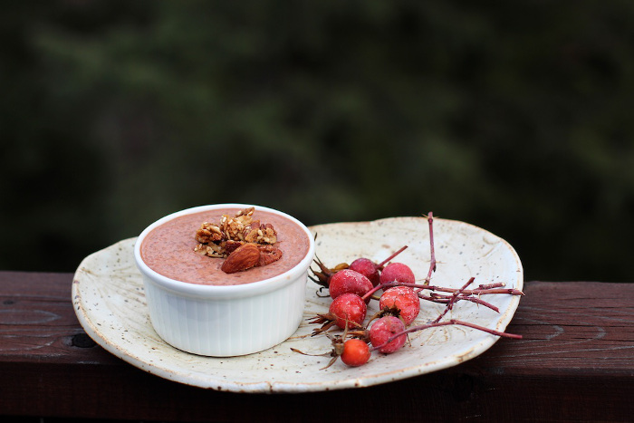 rosehip Chia Pudding