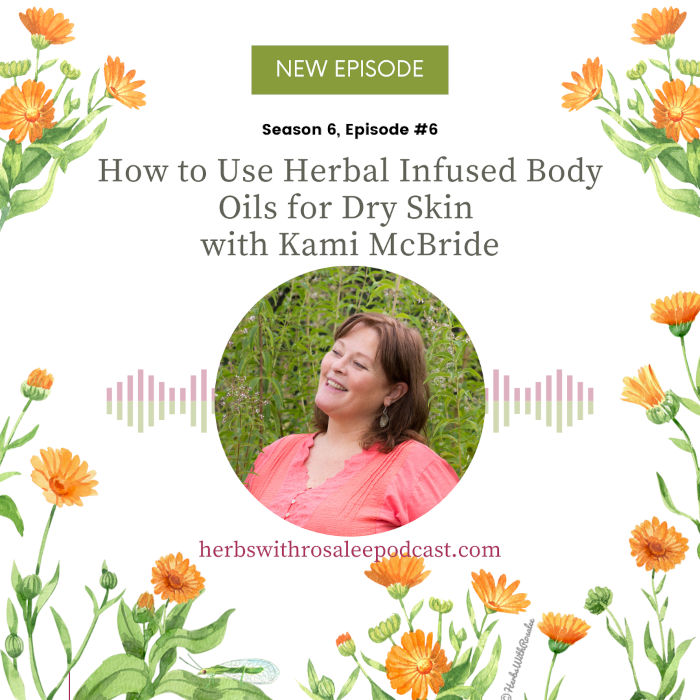 how to make herbal oil with kami mcbride