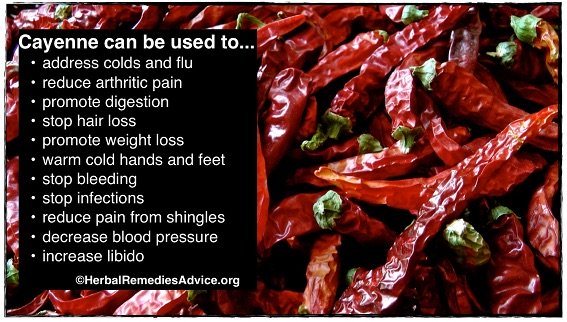 health benefits of cayenne pepper