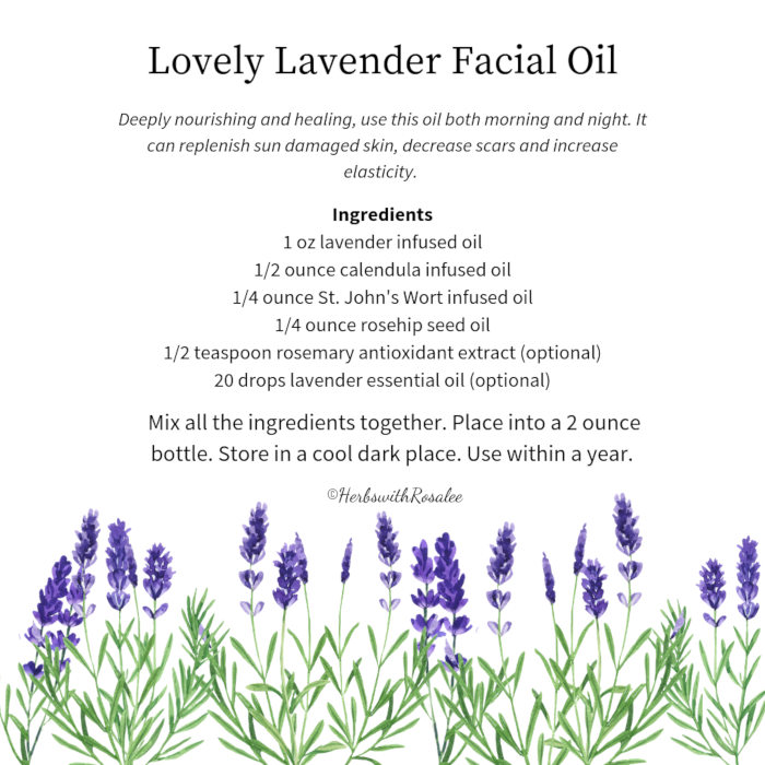 lavender facial oil recipe