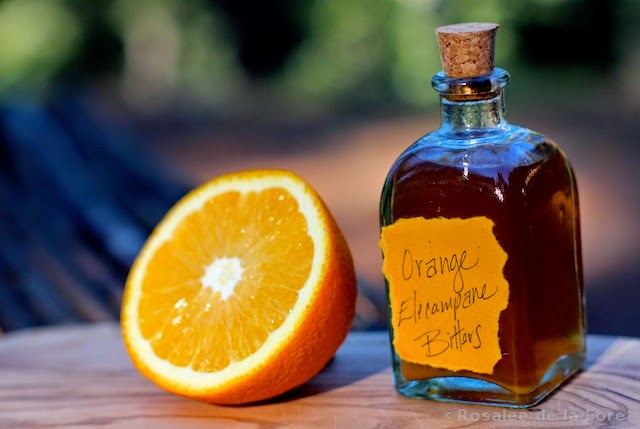 Orange elecampane Bitters recipe