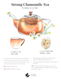 Strong Chamomile Tea Recipe