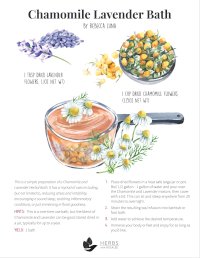 Chamomile Lavender Bath