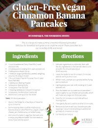 Cinnamon Banana Pancakes