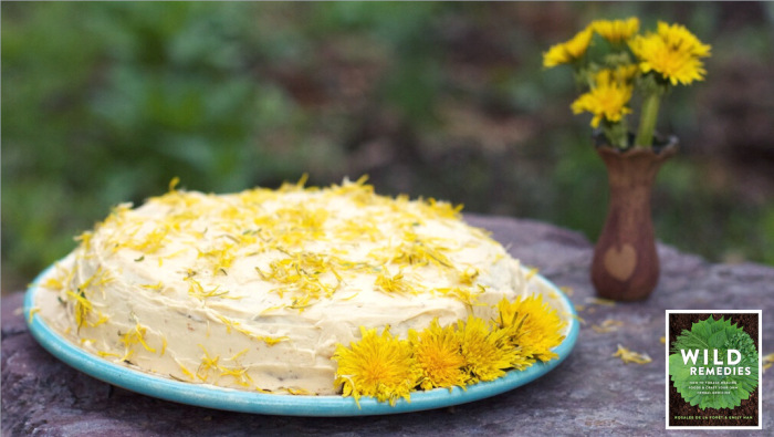 dandelion cake