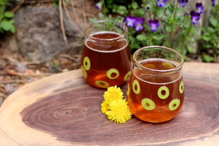 Dandelion shrub recipe